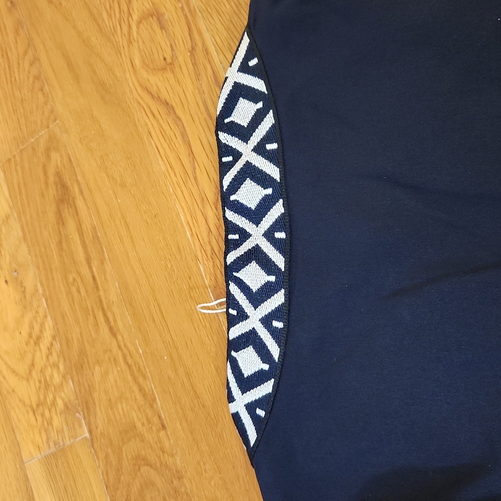 NWT Navy Ariana Tunic With Taping - Picture 10 of 11